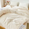 Class A pure cotton soybean quilt for warmth, thickened soybean fiber core, all-cotton single and double person spring and autumn quilt for student dormitories Specification image